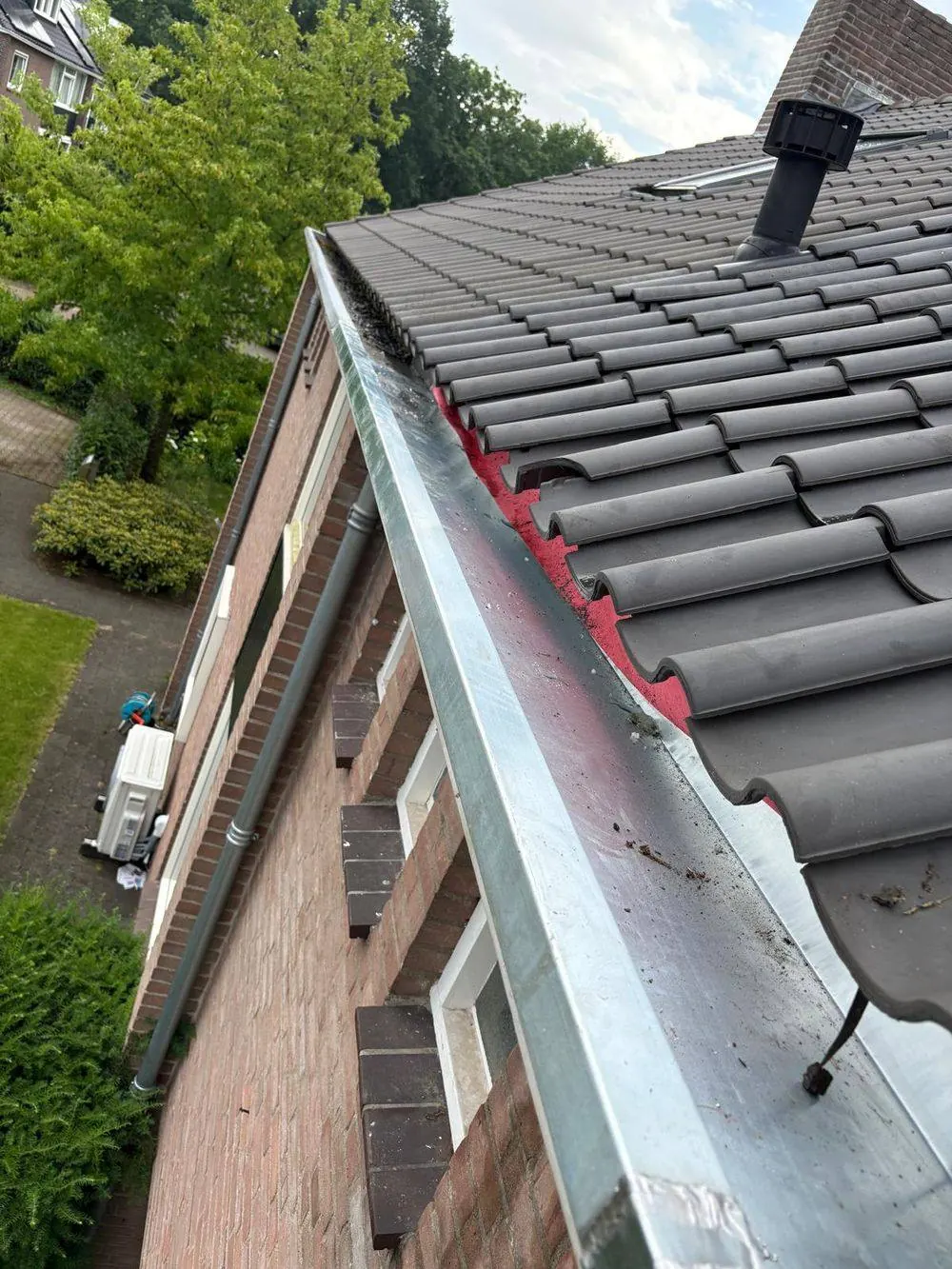Bakgoot · jaren-30 woning